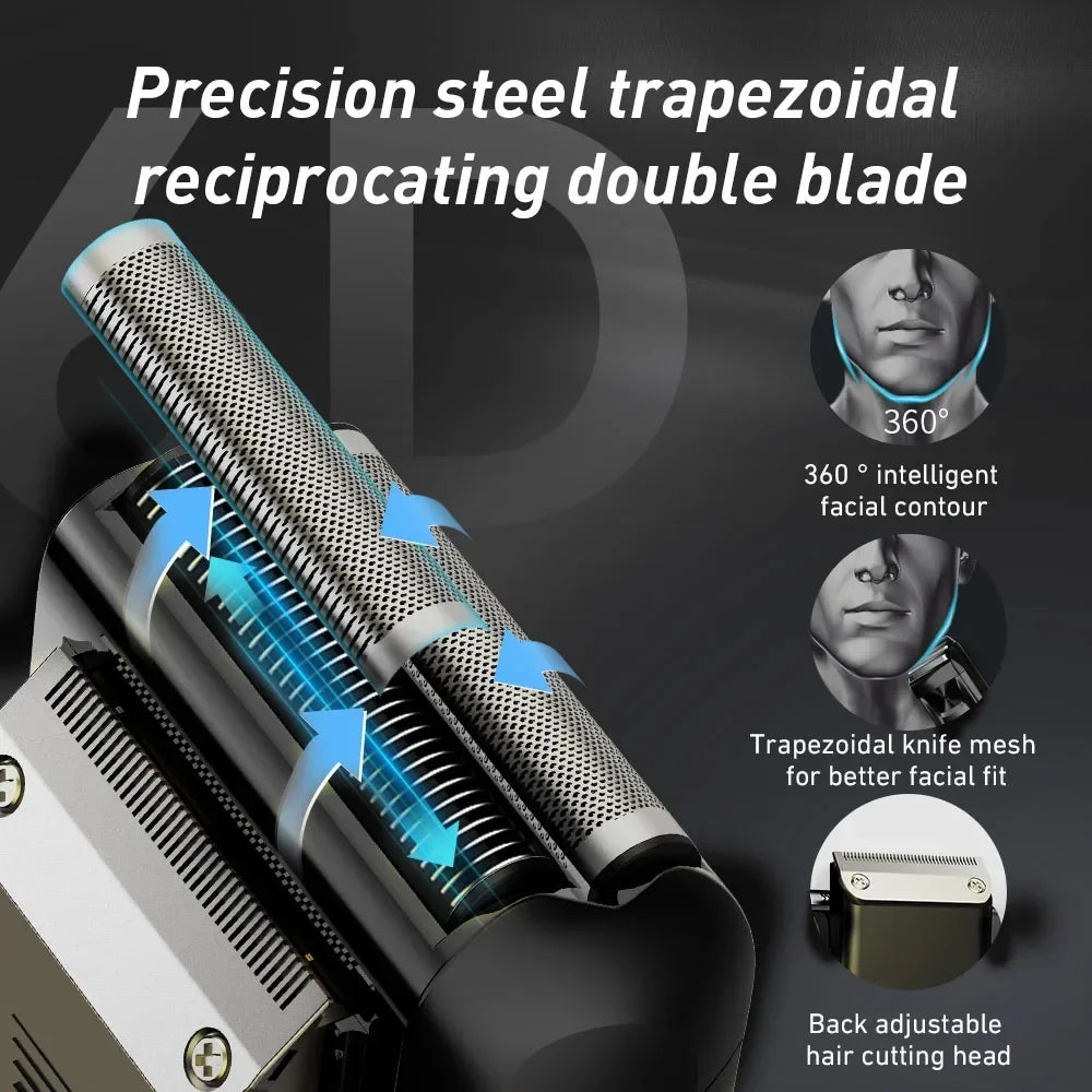 NEW Arrivals Original Fang BRAUN 5120s Electric Shaving Machine Wireless Foil Shaver Bald Shaving Machine Hair Cutting Machine Men's Razor Travel Business Trip Shaver Gifts for Husband Boyfriend