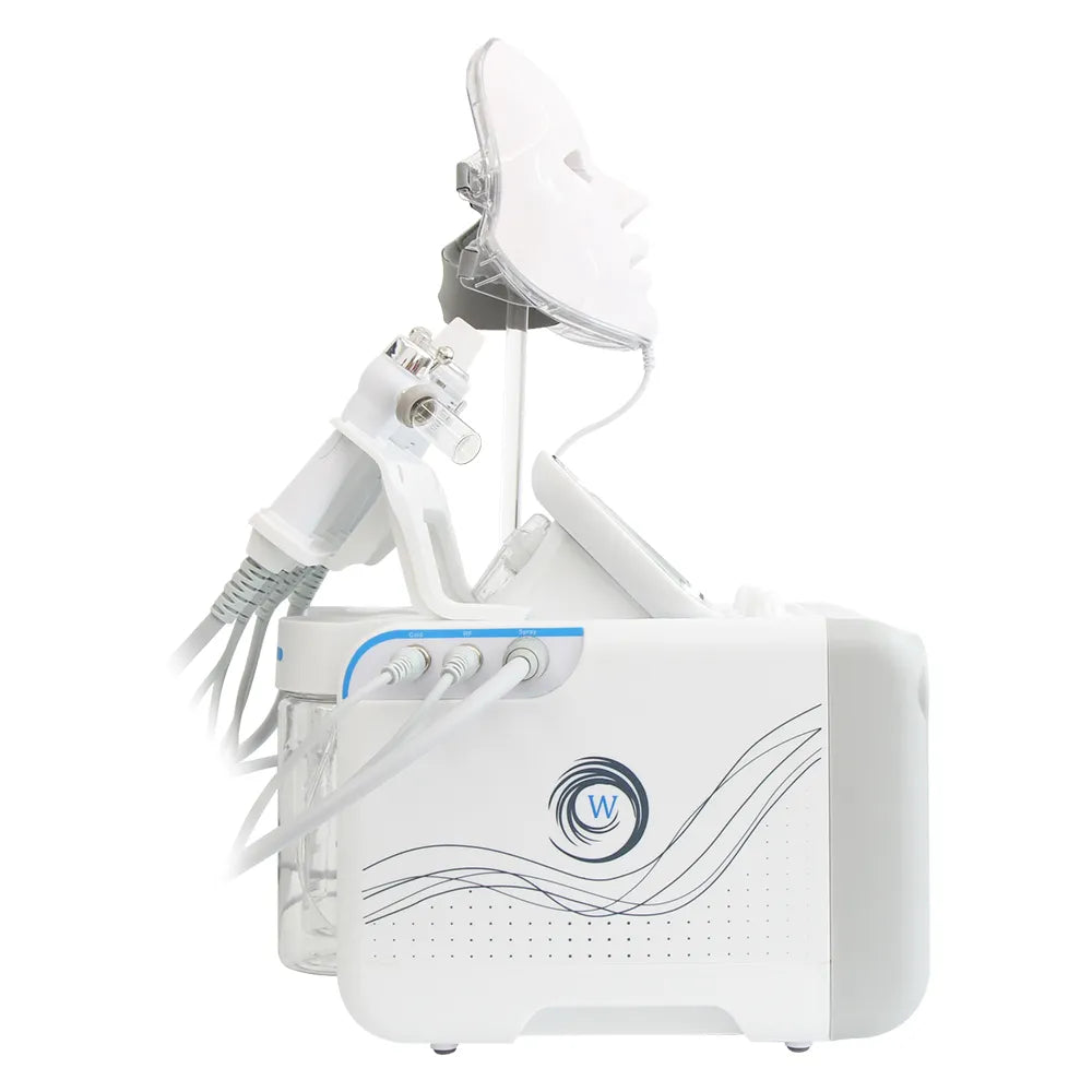 Hydrogen Oxygen Facial Machine Deep Cleansing RF Lifting Tightening Blackhead Removal Skin Care Water Dermabrasion Beauty Device