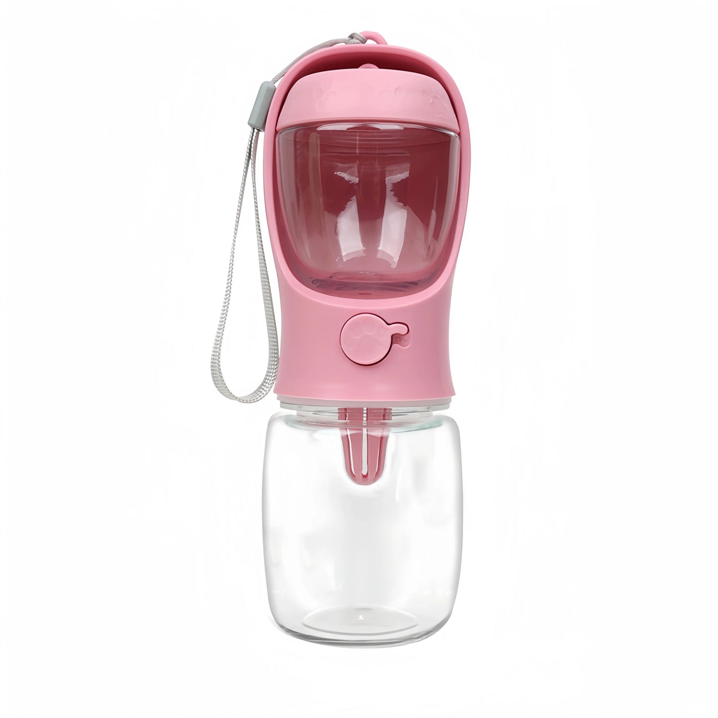 NEW Arrivals 2 in 1 Set 350/550ml Portable Food Grade Material Dog Cat Outdoor Hiking Running Travel Pet Water Cup Bottle With Food Dispenser Water Bottle for Dogs Cats Pets Supplies