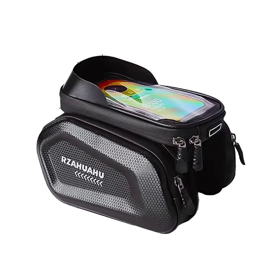 NEW Arrivals Bicycle Bag Waterproof Touch Screen Cycling Bag Top Frame Tube Bag MTB Road Bike Bag Phone Case Bike Accessories