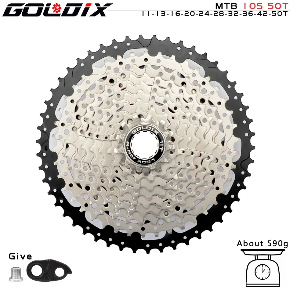 NEW MTB Cassette K7 8/9/10/11/12 Speed 36/40/42/46/50/52T SUNSHINE Bicycle Freewheel Bicycle Sprocket for Shimano/SRAM Bicycle Accessories Sports Supplies