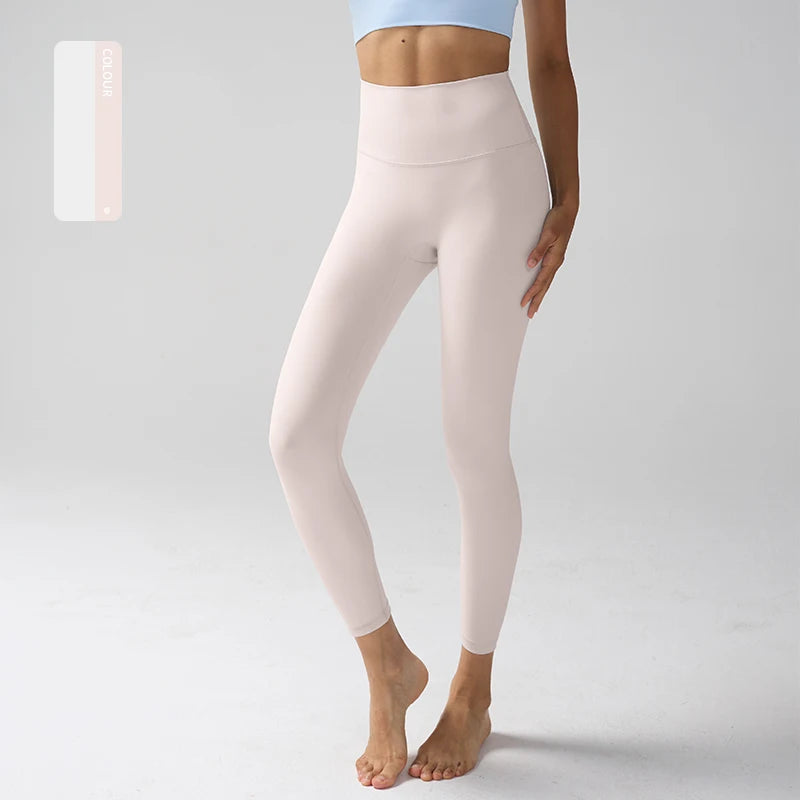 NEW Arrivals S-XL 20 Colors High Waist Naked Feeling Leggings Women Fitness Running Yoga Leggings Pants Energy Gym Tight Leggings Casual Workout Leggings