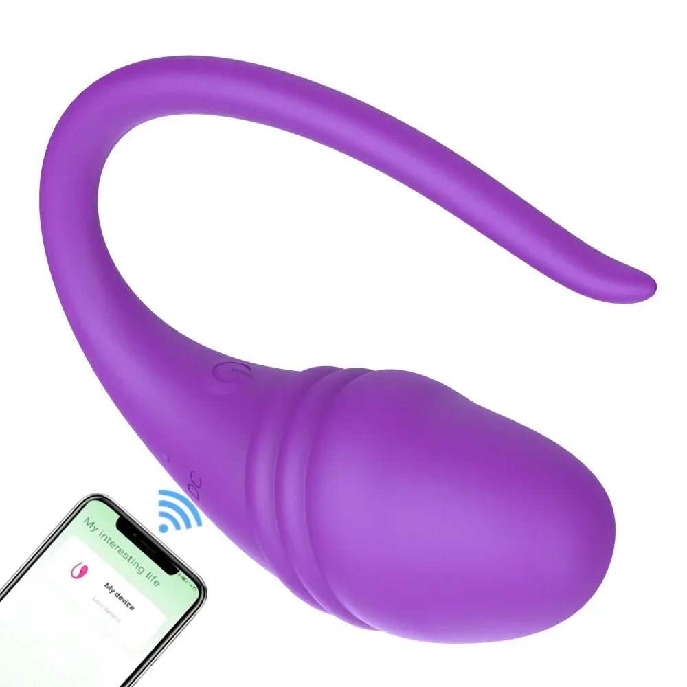 NEW Arrivals APP/ Remote Controlled Vaginal Wearable Vibrators G Spot 9 Speed Anal Vibrating Egg Massager Wearable Stimulator Adult Sex Toys for Couples Women