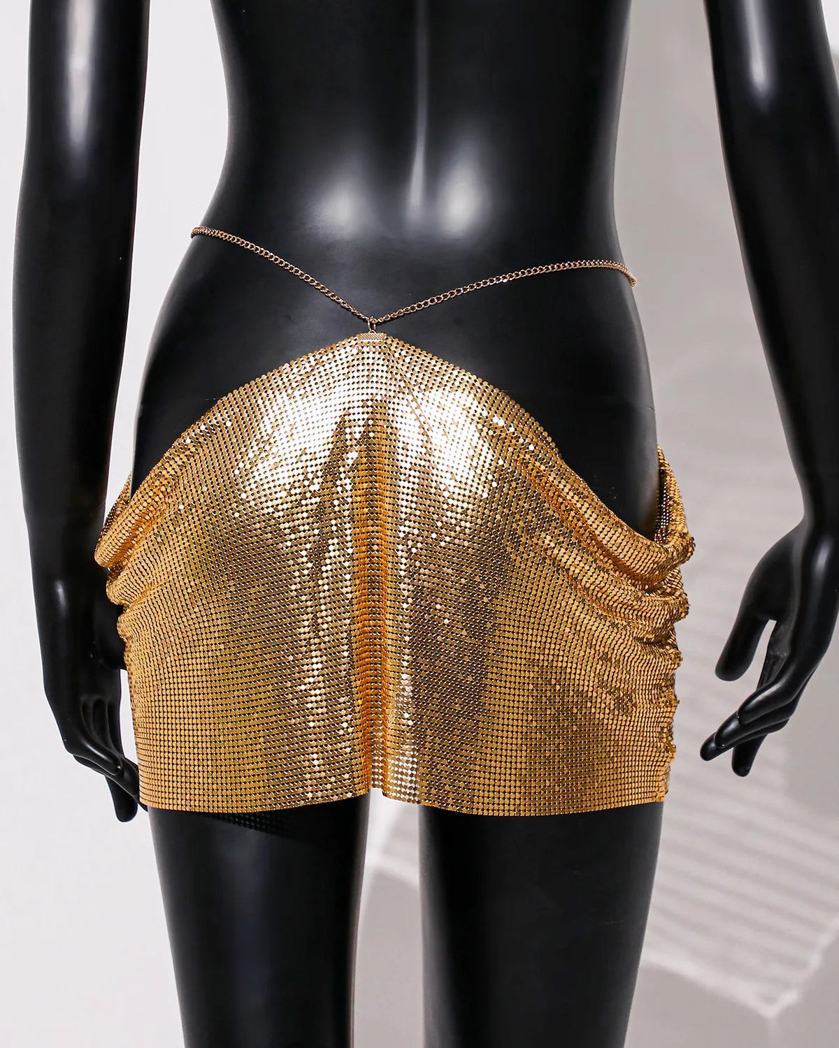 NEW Arrivals 9 Colors Metal Sequins Beach Mini Skirt for Women Summer Nightclub Party Skirt Rave Festival Outfit Streetwear Nightclub Party Skirts