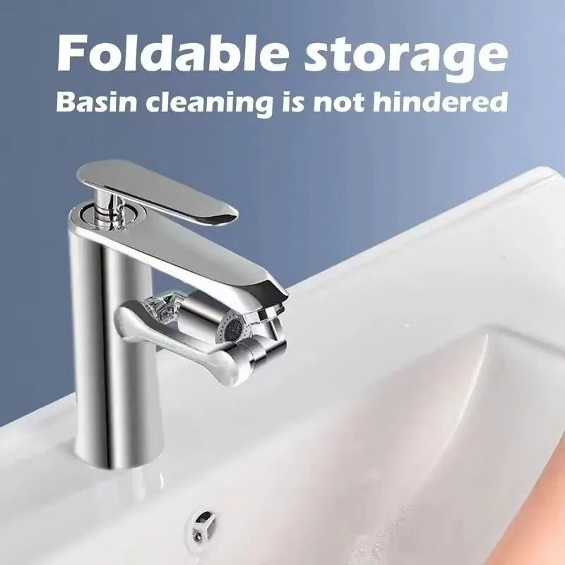 New Universal Rotation Extender Faucet Aerator Plastic Splash Filter Kitchen Tap Washbasin Faucets Bubbler Nozzle Robotic Arm