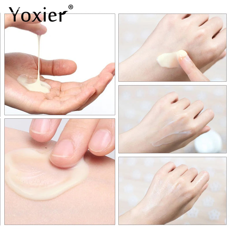 Yoxier 3Pcs/Lot Peony Nourishing Snail Cream Anti-Aging Face Cream Wrinkle Whitening Moisturizing Oil Control Skin Care