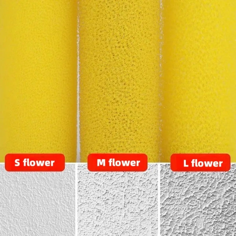 NEW Professional Paint Roller Elastic Paint Cement Coating Sponge Texture Drawing Brush Home Room Decoration Wall Painting Tools