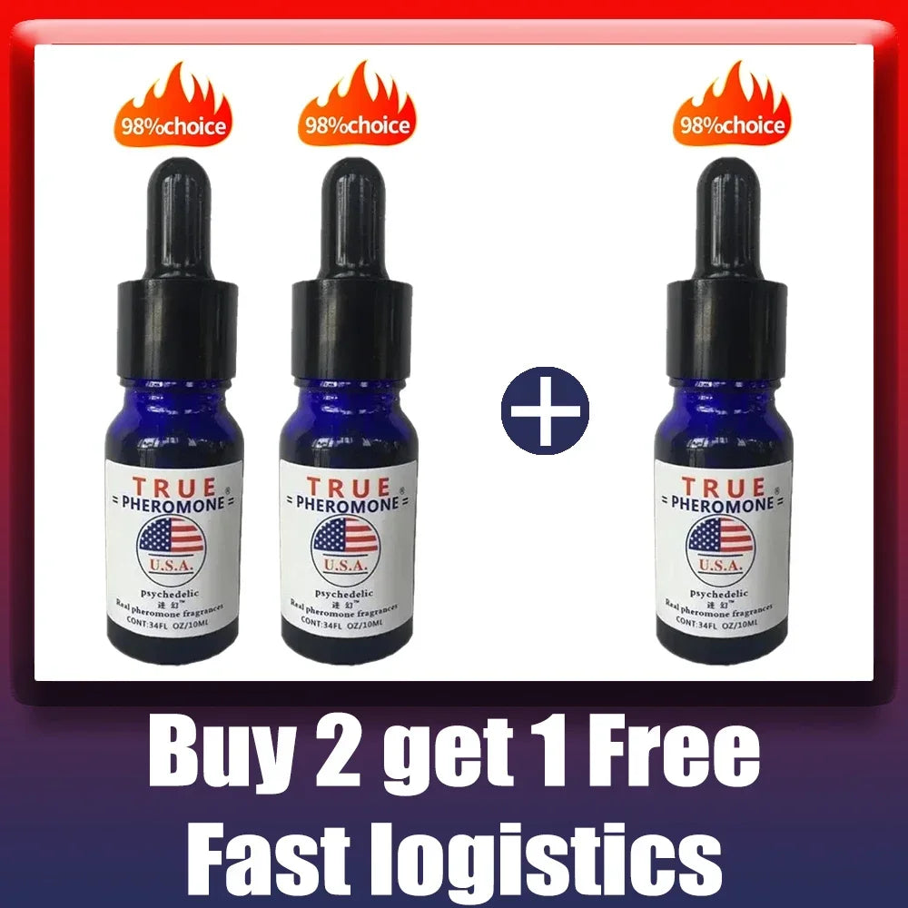 NEW 10PCS Set Strong Pheromone For Men Attract Women Long Lasting Pheromone Men Fragrance Oil For Business Social Events Date Nights Sensory Perfume Sets