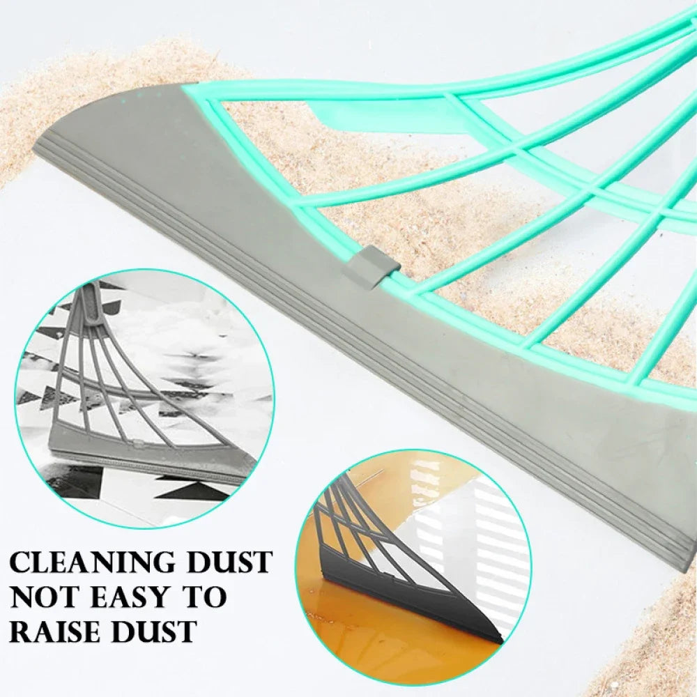 NEW Silicone Scraper Broom Magic Wiper High Place Glass Wiper Floor Mop Household Splicing Cleaning Broom Bathroom Sweeping Water Home Cleaning Supplies