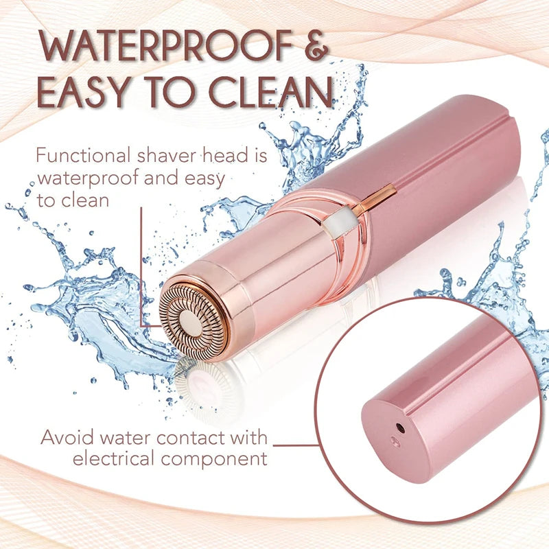 1PC Electric Hair Removal Machine Eyebrow Trimmer Hot Sales Portable Lipstick Shaver Women's Hair Remover Mini Shaver Epilator