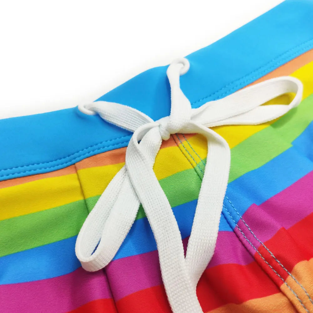 Hot Sexy Men Swimwear Summer Swimsuit Kids Surf Man Trunks Push-up Beach Low-Waist Pride Day Gay Swim Bathing-Pants surfing