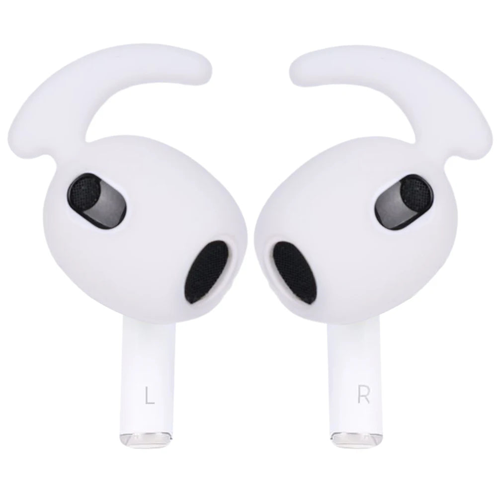 NEW 6 Pairs In-Ear Soft Silicone Ear Tips Cover for Apple Air Pods 3 Protective Ear Pads Earphone Cup Earpads with Anti-Slip Ear Hook