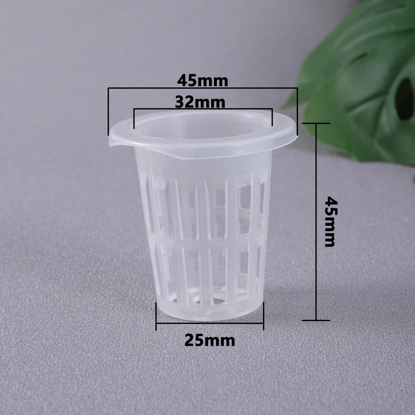 NEW Arrivals 50PCS Set Hydroponic Planting Basket Soilless Cultivation Net Pots Plant Vegetable Growing Nursery Cup Sponge Fixator Container Home Garden Supplies