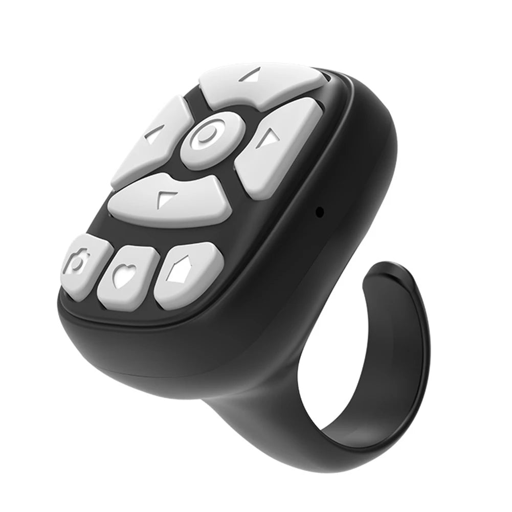 NEW Arrivals 3 Colors For TikTok Ring Bluetooth Remote Control Fingertip Selfie Video Controller Automatic Page Turner Browsing Ring Mobile Phones Accessories