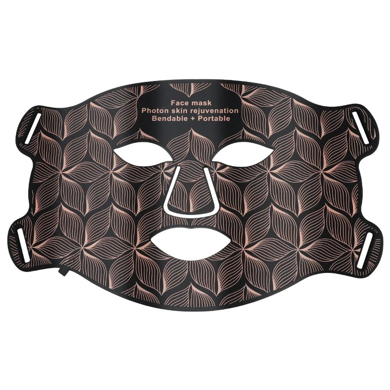NEW Arrivals LED Facial Mask Set with Neck 8 Color Near-Infrared Red Facial and Neck Photon Oil Control Skin Firming Whitening and Anti Redness Skin Care Supplies