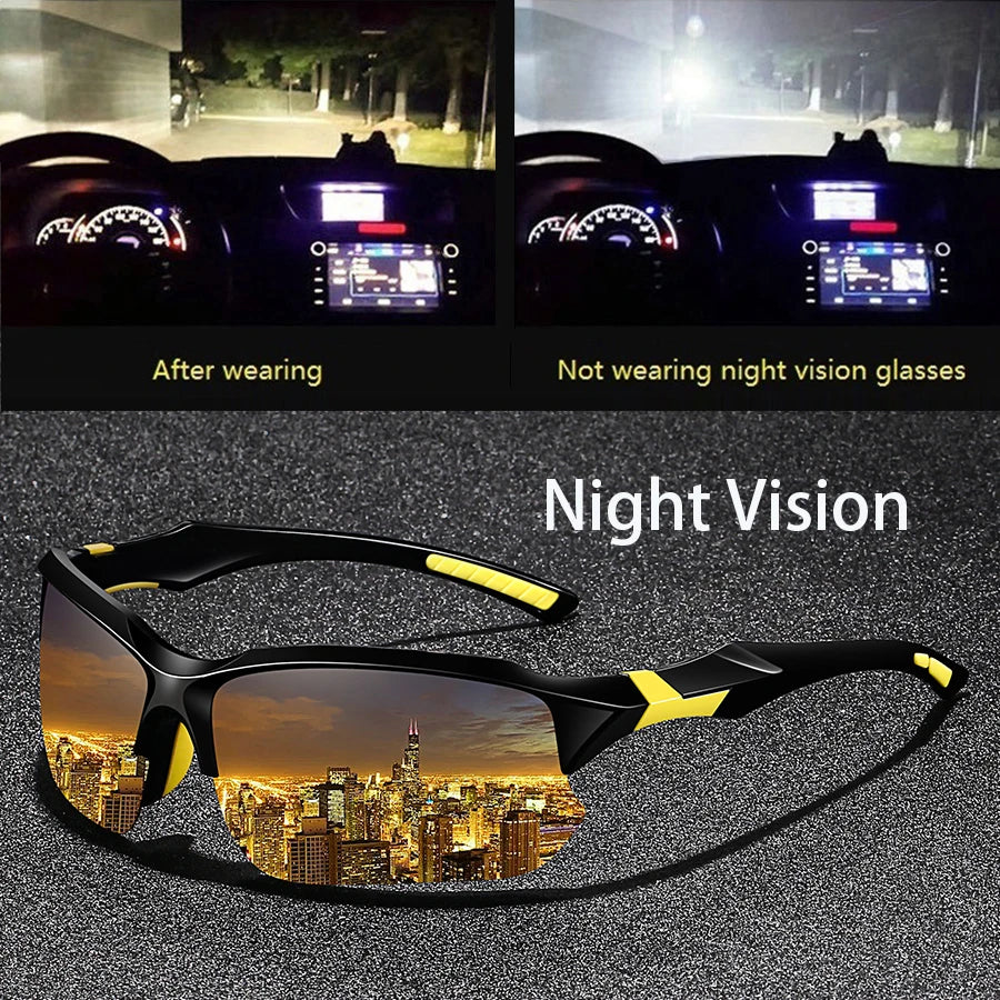 NEW Arrivals 40 PCS Set Fashion Vintage Half Frame Driving Fishing Cycling Sports Sunglasses Men Women Mountaineering Sun Glasses UV400 Night Vision Eyewear Sports Supplies