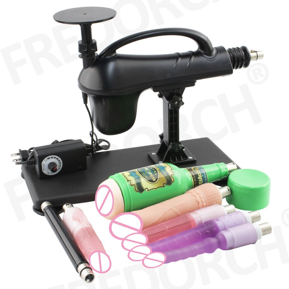 Fredorch New Automatic Sex Machine Sex Toys,Thrusting Machines for Men Women,Love Machine Device Gun with 3XLR dildo Attachments