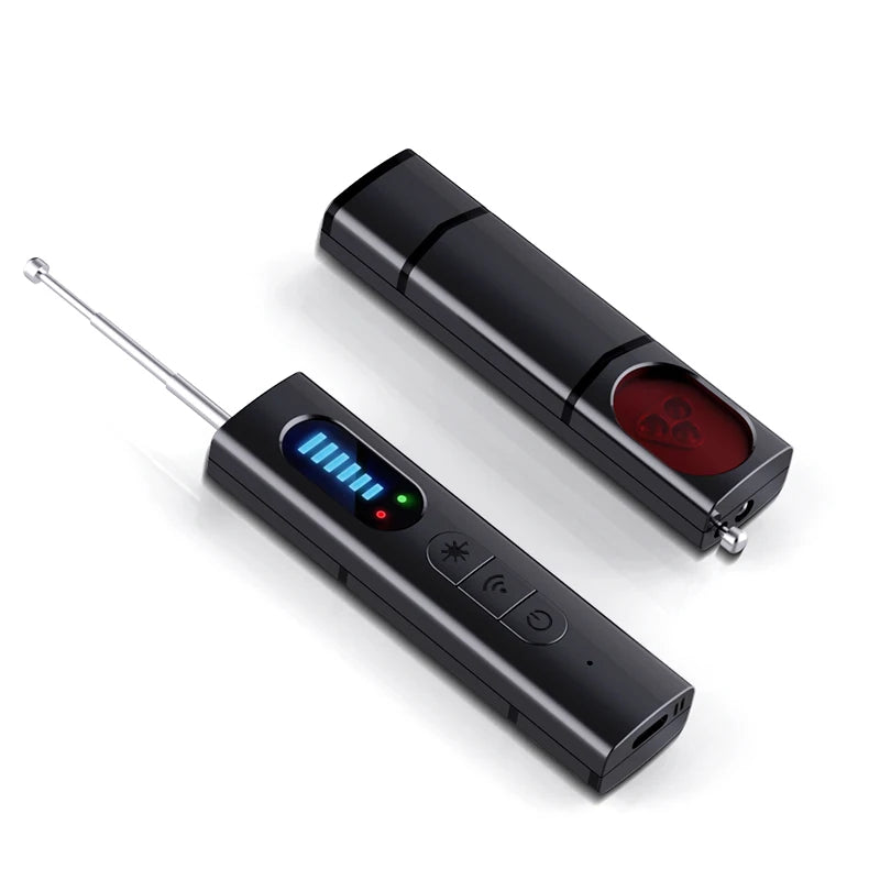 NEW Arrivals Privacy Protection Travel Hotels Office T18 Wireless Hidden Camera Detector, Laser RF Signal Scanner, GPS Locator Detection Anti-Peeping Anti-Spy Camera Personal Safety Security Supplies