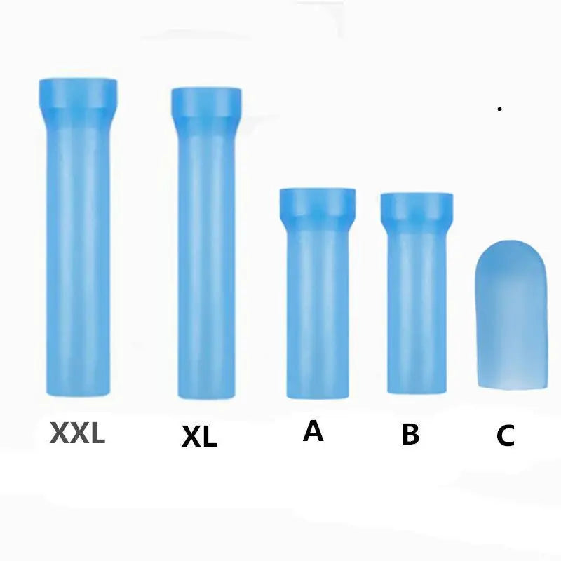 Adult Glans Protector Cap Replacement for Penis Pump Enlarger Extender Male Masturbators Silicone Sleeves Accessories Penile Enhancer