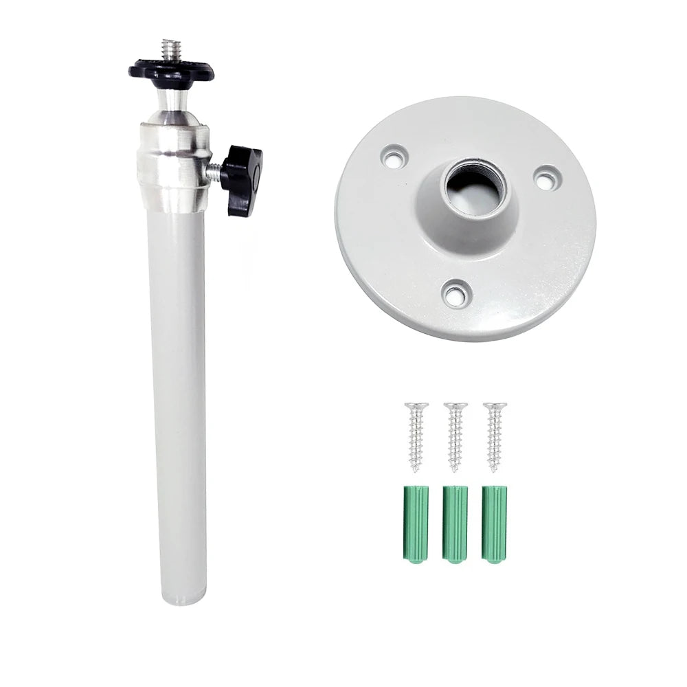 NEW Arrivals Mini Projector Wall Mount Stand Ceiling Bracket Holder for YG300 J15 P62 Mini LED DLP Projector DV Security Camera Holder Bracket Hanger Home Supplies Electronics Accessories