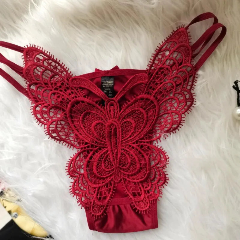 NEW Arrivals Pink/Black/Claret Color Pearl Panties, Enlarged Massage Beads, Sexy Thong, Tight Briefs Panties Women Sexy Hot Crotchless Thongs Women Sexy Underwear