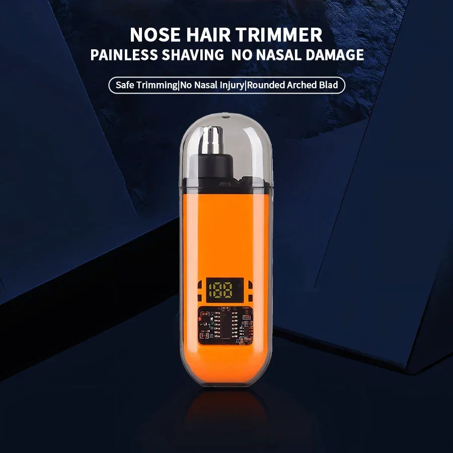 NEW Arrivals 2 In 1 Electric Portable Ear And Nose Hair Trimmer Clipper Professional Painless Portable Eyebrow For Men Women