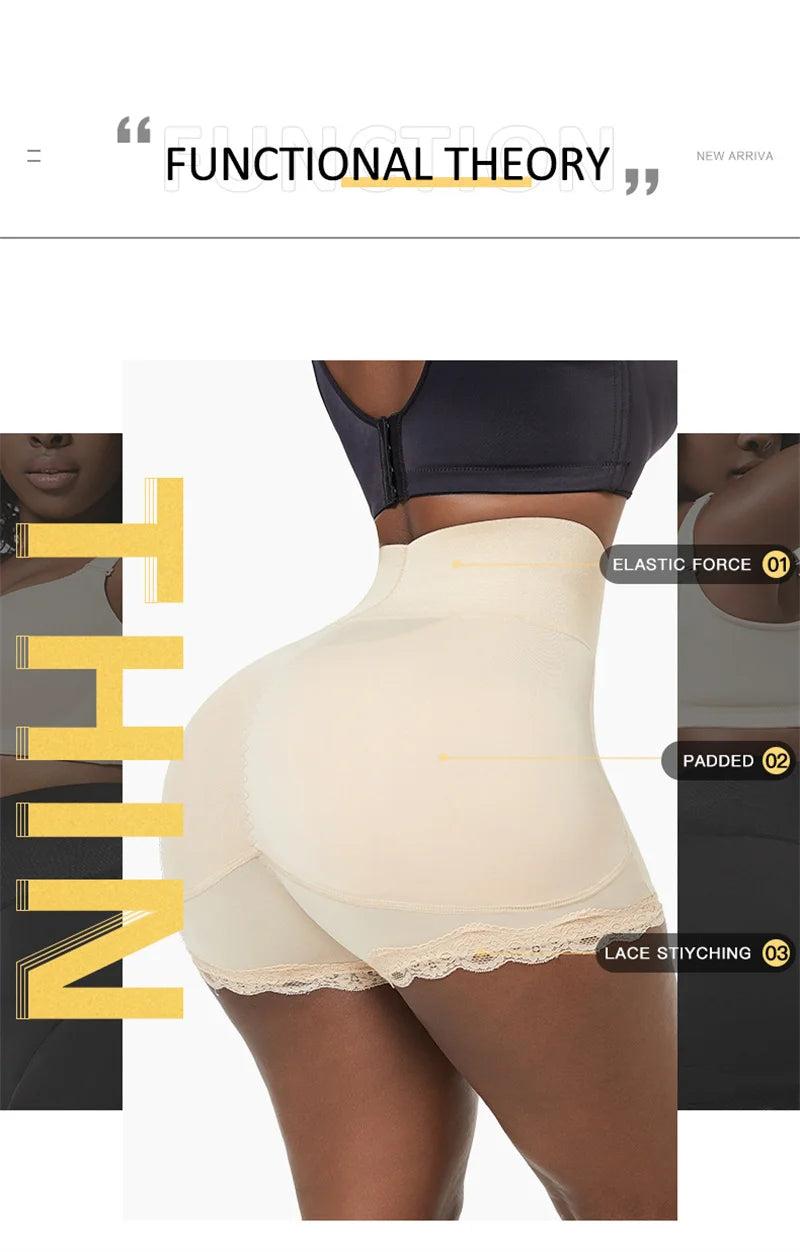NEW Arrivals S-6XL Plus Size Hip Butt Enhancer Butt Lifter Padded Panties Pads Shapewear Bottom Enhance 6XL Hip Dip Smooth Women Body Shaper Panties