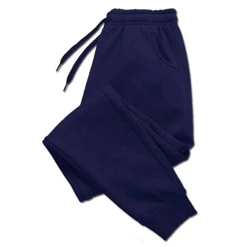 NEW Arrivals S-3XL UK Plus Size Autumn Woman Man Couple Sweatpants *I Love My Boyfriend* Tracksuit Loose Casual Warm Pants Pocket Drawstring Sportswear
