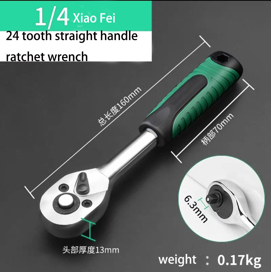 NEW Arrivals Hand Tools, Key Set Wrench, Ratchet Wrench Set 1/4 3/8 1/2 Auto Repair Spanner Tools Car Repair Accessories