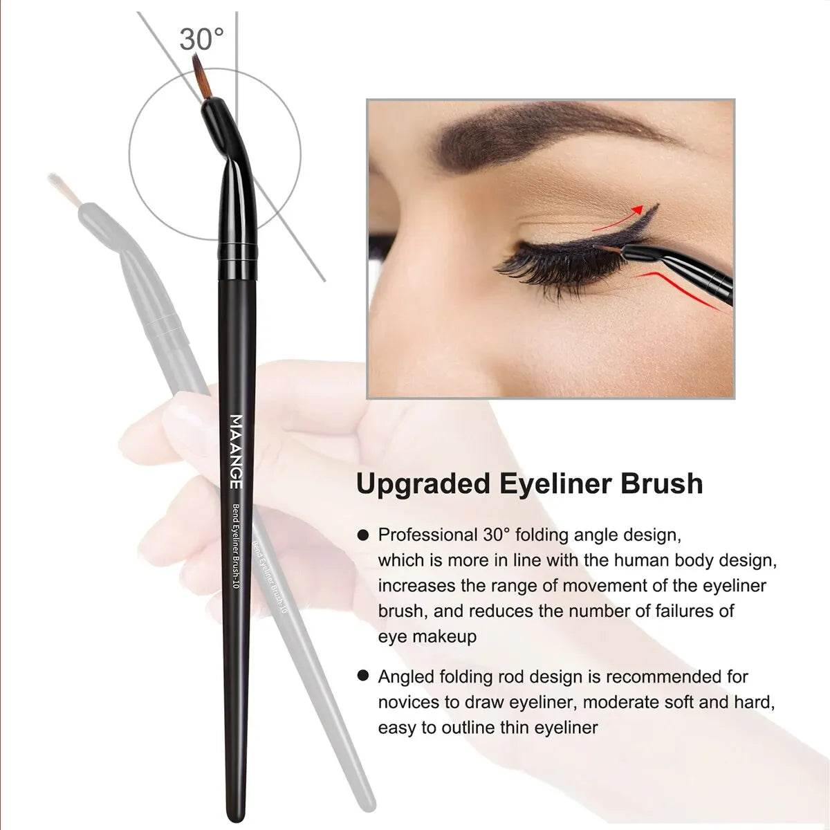 25Pcs Makeup Brush Set with 12Pcs Powder Puff Concealers Foundation Eyeshadow Brushes Sponge Set Fluffy Beauty Tools