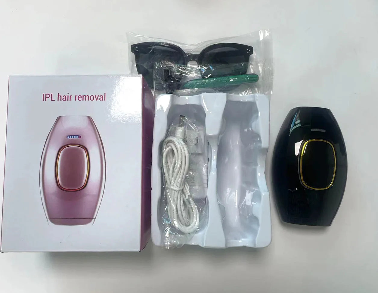 NEW Arrivals IPL Laser Epilator Body Bikini Laser Hair Removal For Women Flash Depilator Pulse Permanent Laser Epilator Home Use Epilator Skin Care Supplies Hair Care Accessories