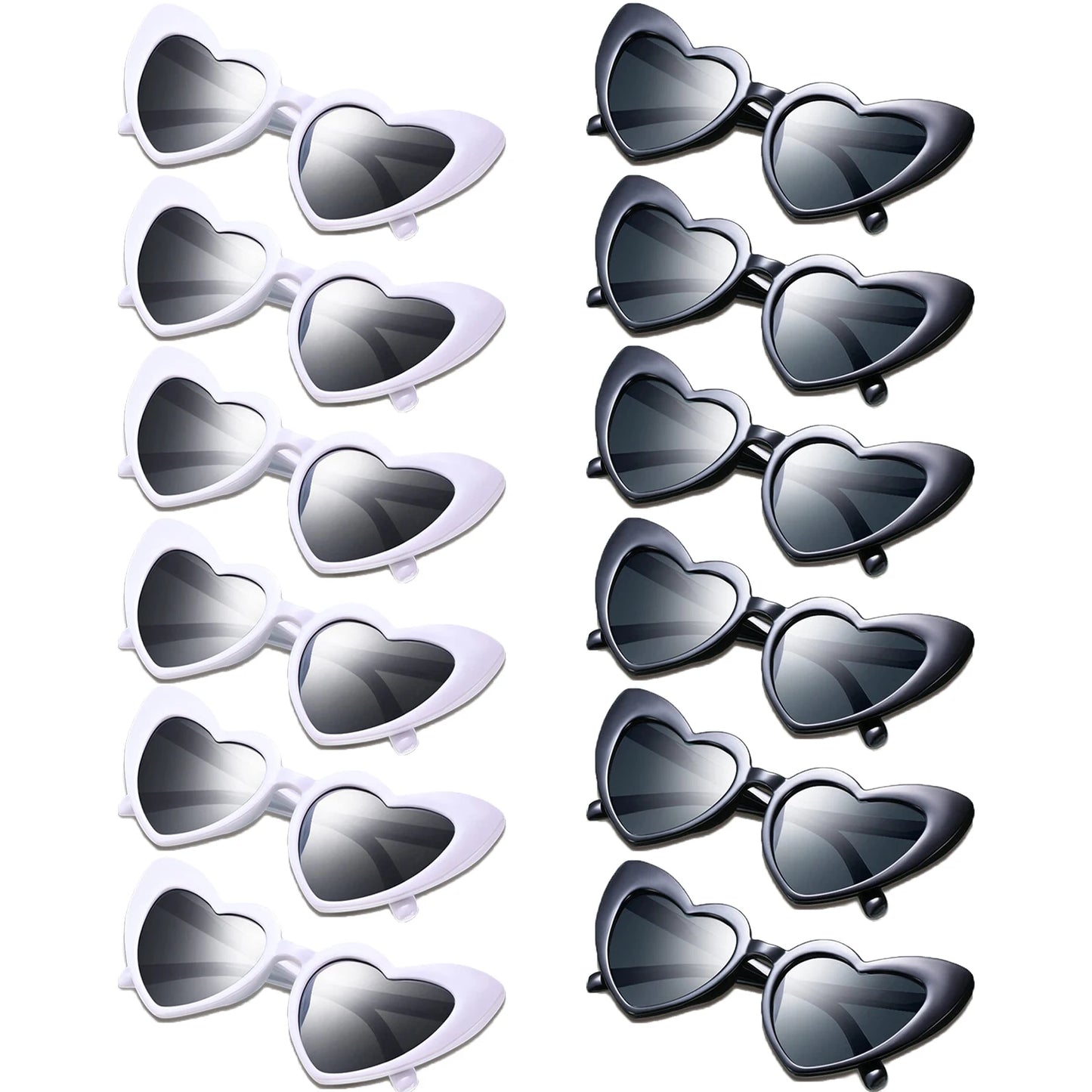 NEW Arrivals 24-48-100PCS Set Wedding Heart Sunglasses Memories for Wedding Guests Wedding Souvenirs Sunglasses Wedding Party Bachelorette Hen Party Accessories