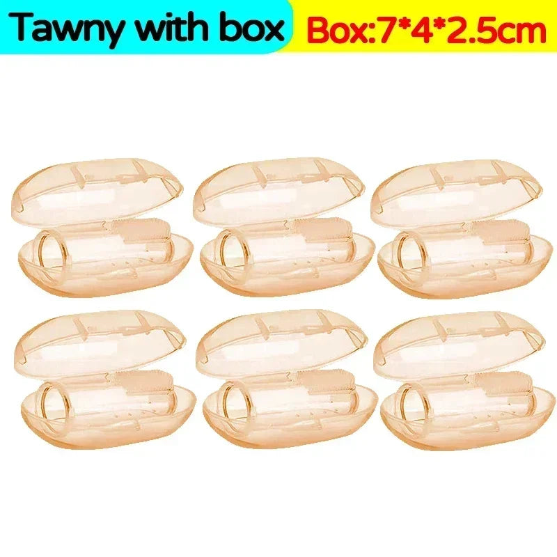 NEW Arrivals 20PCS Set Pet Finger Soft Silicone Toothbrush Teeth Cleaning Bad Breath Silicone Tooth Brush Tools Dog Cat Pet Cleaning Supplies