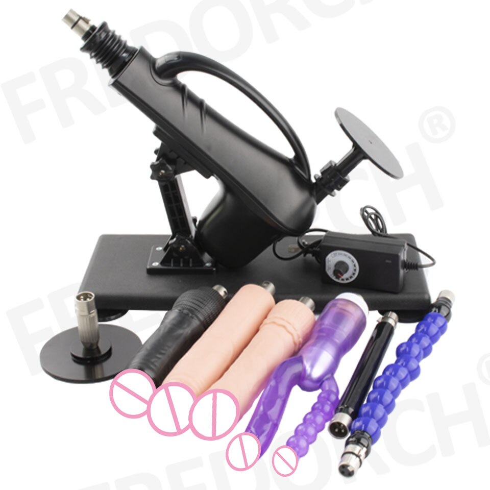 Fredorch New Automatic Sex Machine Sex Toys,Thrusting Machines for Men Women,Love Machine Device Gun with 3XLR dildo Attachments