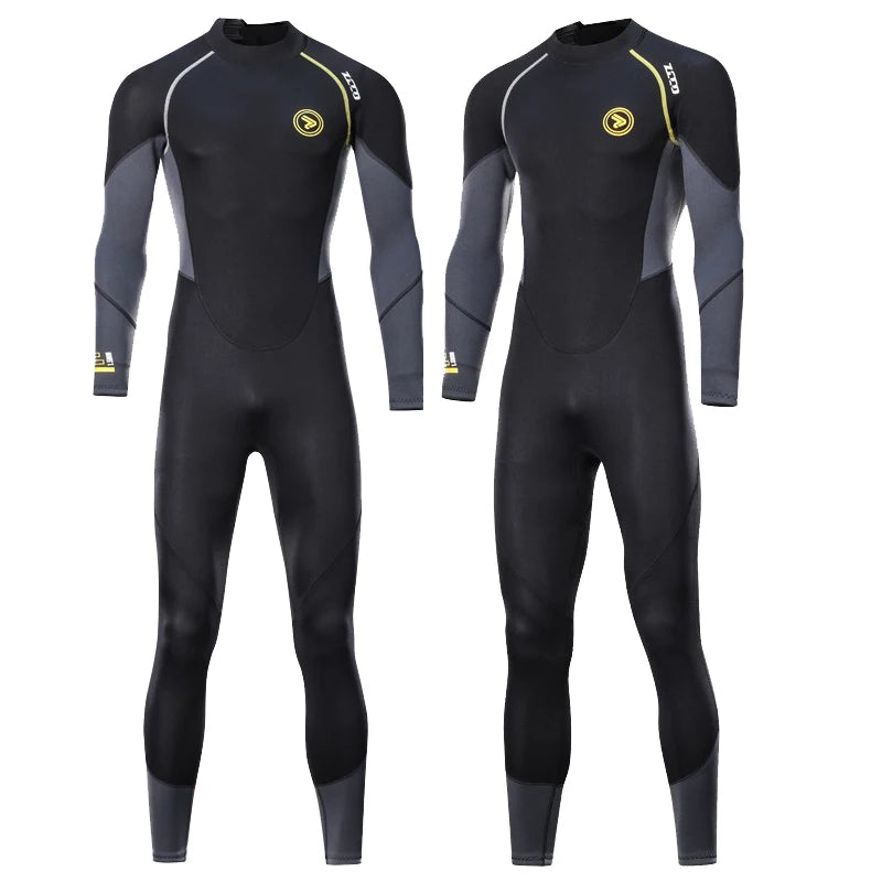 NEW S-4XL Plus Size 5 Colors Women Men Premium 3MM Neoprene Professional Diving Wetsuit Surf Scuba Diving Suit Keep Warm Kayak Surfing Fishing Spearfishing Kitesurf Women/Men Wet Suit