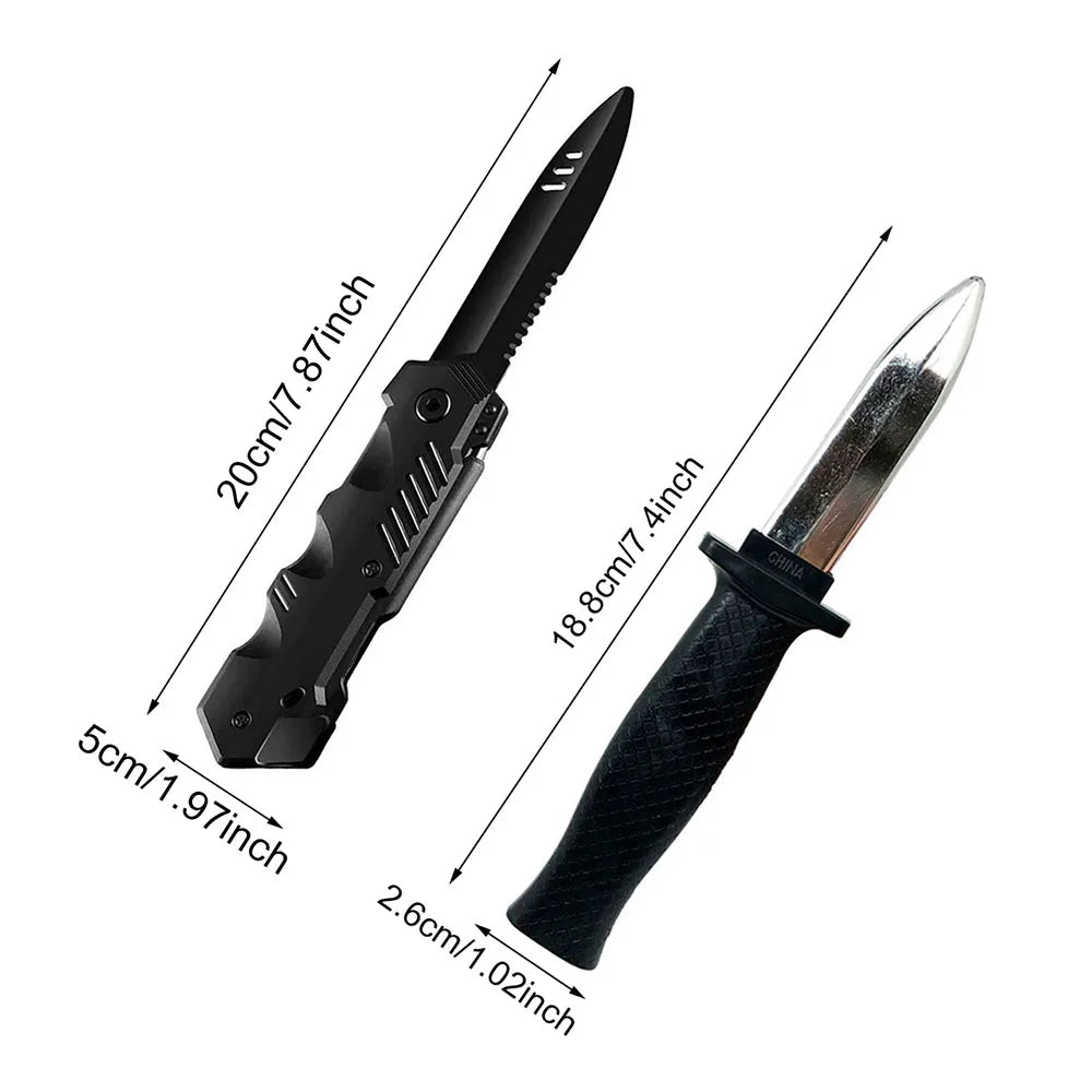 NEW Arrivals 10PCS Set Halloween Retractable Knife Props, Funny Disappearing Knife for Adults Kids, Plastic Fake Knife ,Halloween Prank Toys Decoration