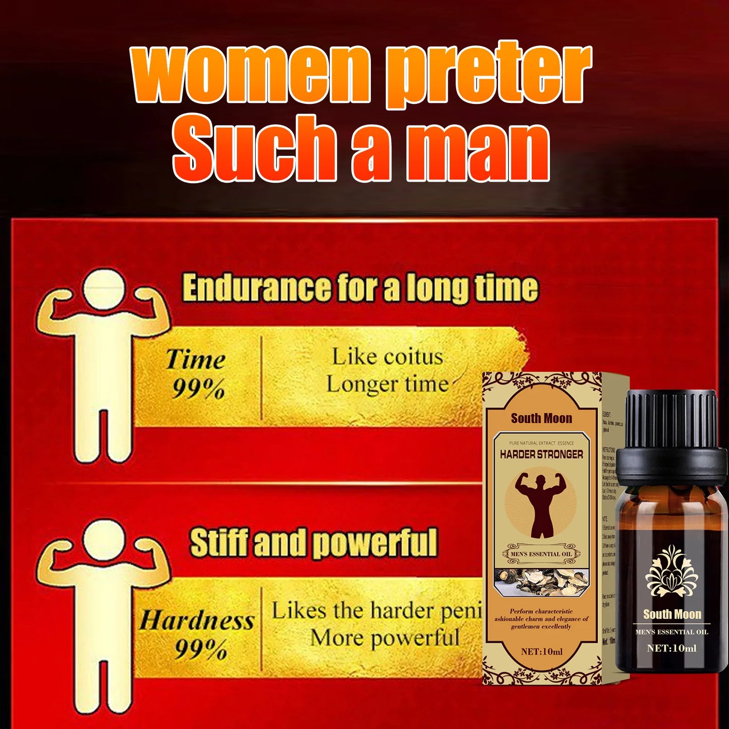 Adult Big Dick Penis Thickening Growth Massage Enlargement Oil Sexy Orgasm Delay Liquid for Men Cock Erection Enhance Products Care