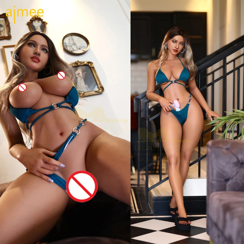 High Quality Sex Doll for Men Toy Jelly Boobs Real Doll 160cm Curvy Body Sex Doll Silicone Vagina Anus Oral Love Dolls