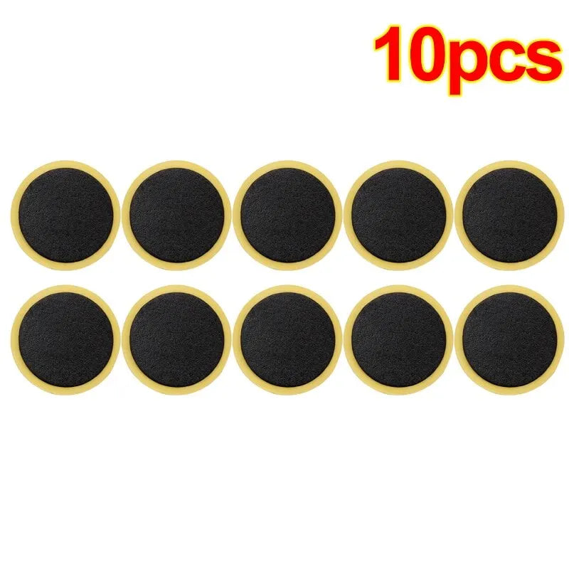 30/20/PCS Bicycle Glue-free Tire Patches Tool Quick Repairing Tyre Protection Patch Adhesive Quick Drying Bike Accessories