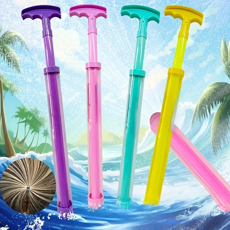 NEW 4PCS Set Colorful Fireworks Water Guns - High-Pressure Water Blasters for Parties Games Romantic Celebrations Water Gun Water Blast Summer Beach Party Games Toys Accessories