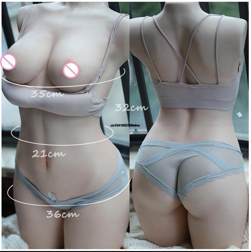 Body TPE Material masturbator for men Realistic Vagina And Anal Doll Adult Product Sex Love Dolls Soft Half Body Sex Doll