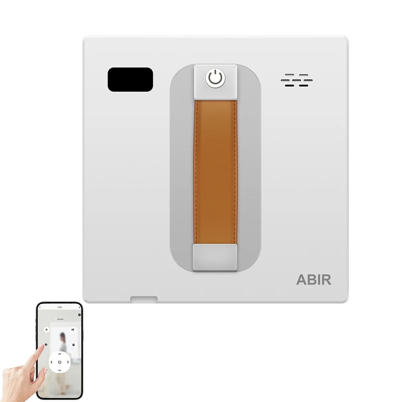 Robot Window Vacuum Cleaner,Dual Water Spray,Laser Sensor,Smart Home Glass Wall Wet Dry Cleaning ,APP&Remote Control ABIR WD8