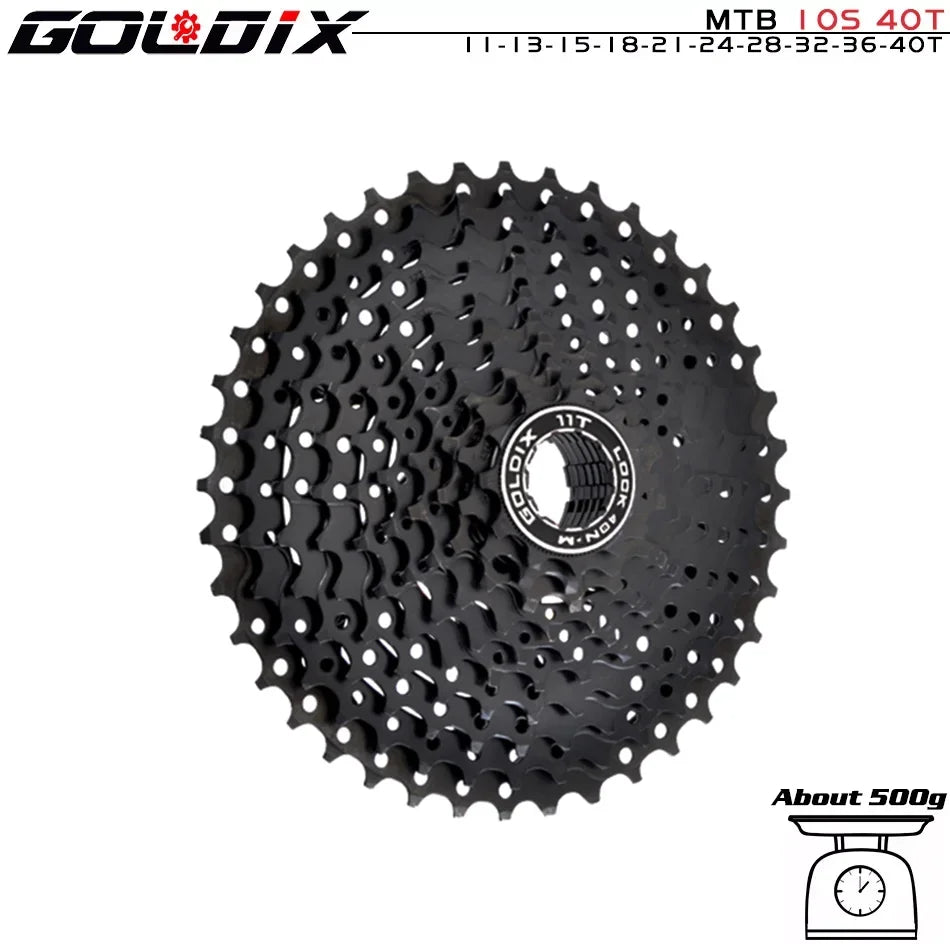 NEW Black MTB Cassette 8/9/10/11/12 Speed 40/42/46/50/50T K7 8/9/10/11/12v Bicycle Freewheel Bicycle Sprocket for Shimano HG Bicycle Accessories Sports Supplies