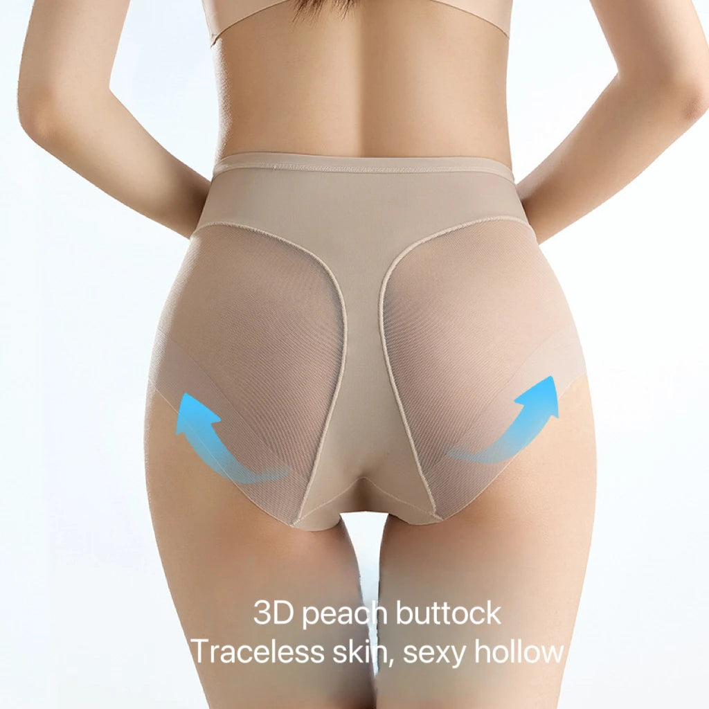 NEW Arrivals 3PCS Set M-2XL Women Seamless High Waist Shaping Briefs Breathable Body Shaper Slimming Underwear Butt Lifter Control Panties Shapewear