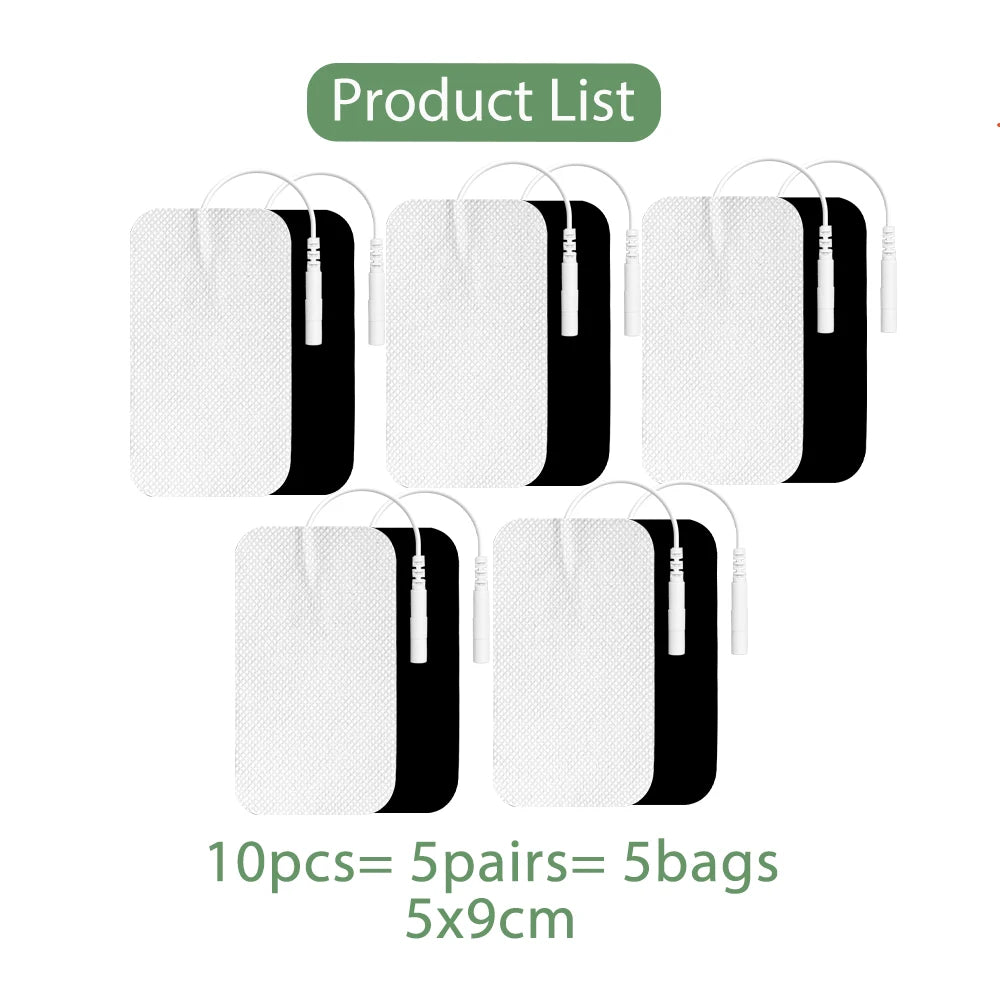 NEW Arrivals 50PCS Set Electrode Pads Gel For Tens Acupuncture Physiotherapy Massager Patches Slimming Pulse EMS Muscle Stimulator Sticker