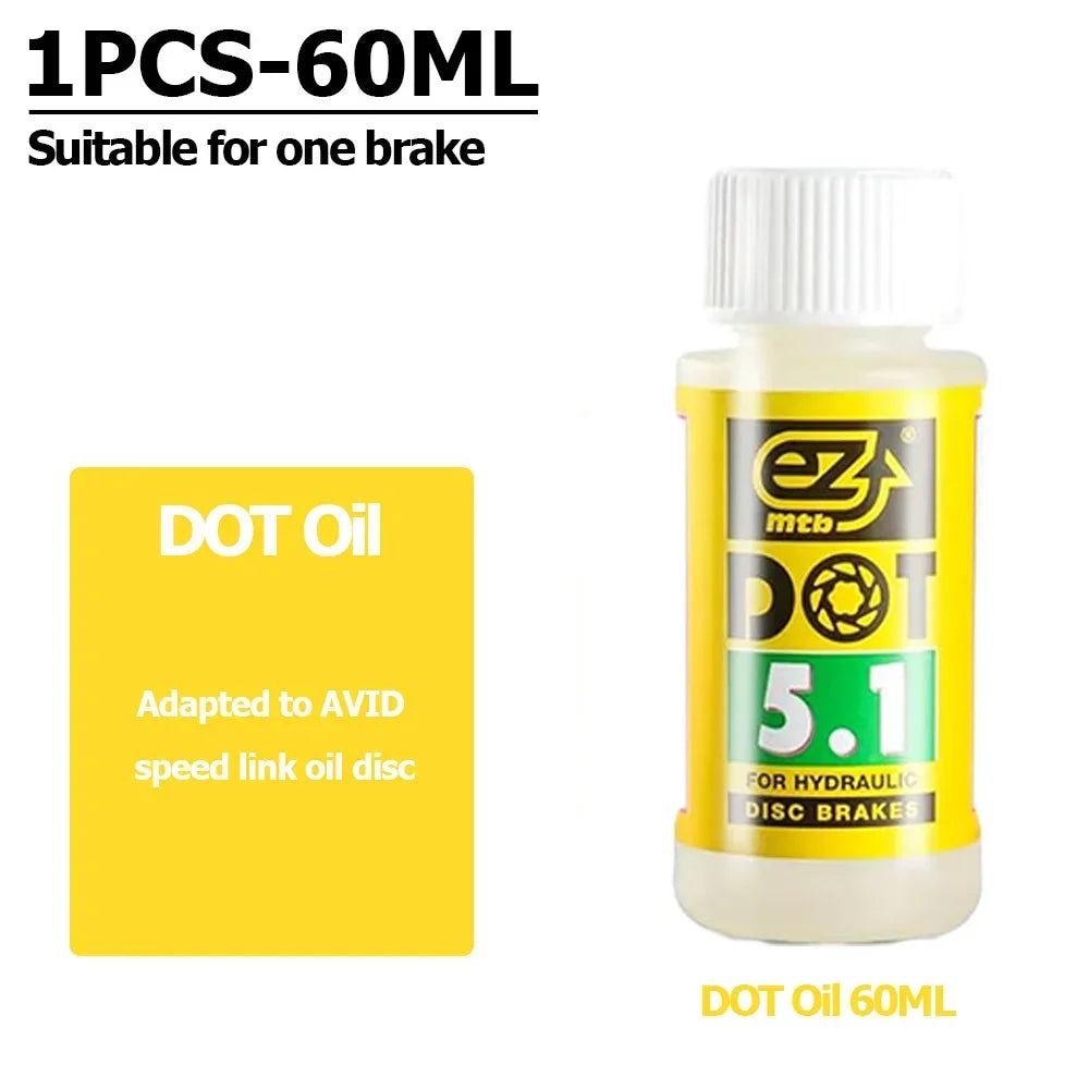 NEW Bicycle Brake Mineral Oil, Bicycle Hydraulic Disc Brake Oil Bleed Kit ,Mineral Oil Shimano MTB Road Racing Bike Brake Repair Tools Set Bicycle Parts Spares Accessories