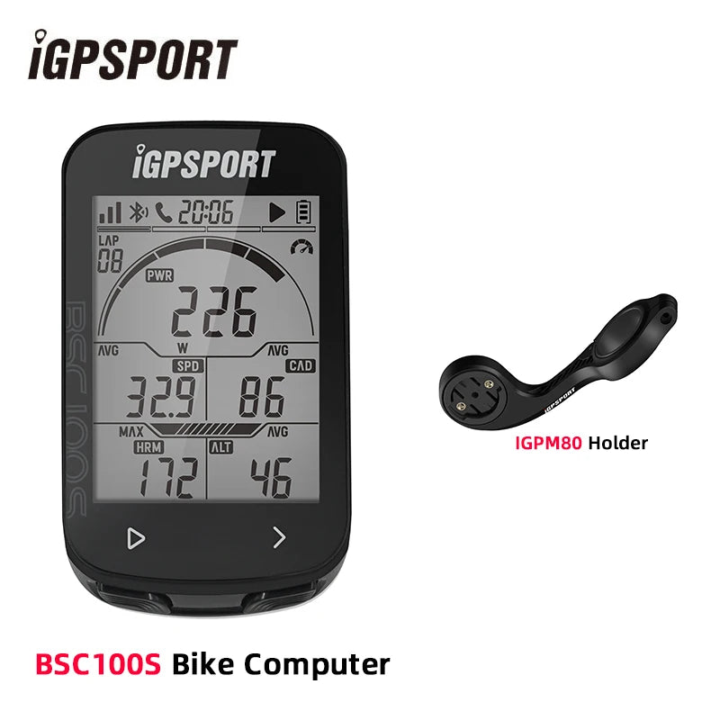 NEW Bicycle Computer Set BSC100S Computer BLE Bluetooth ANT Waterproof Wireless Bike Stopwatch MTB Road Cycling Bike Computer Cycling Accessories Sports Supplies