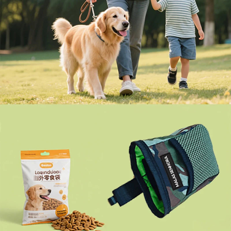NEW Arrivals Portable Training Bag Dog Pet Snack Bag Supplies Strong Wear Resistance Large Capacity Puppy Snack Reward Waist Dog Cat Bags Pets Accessories