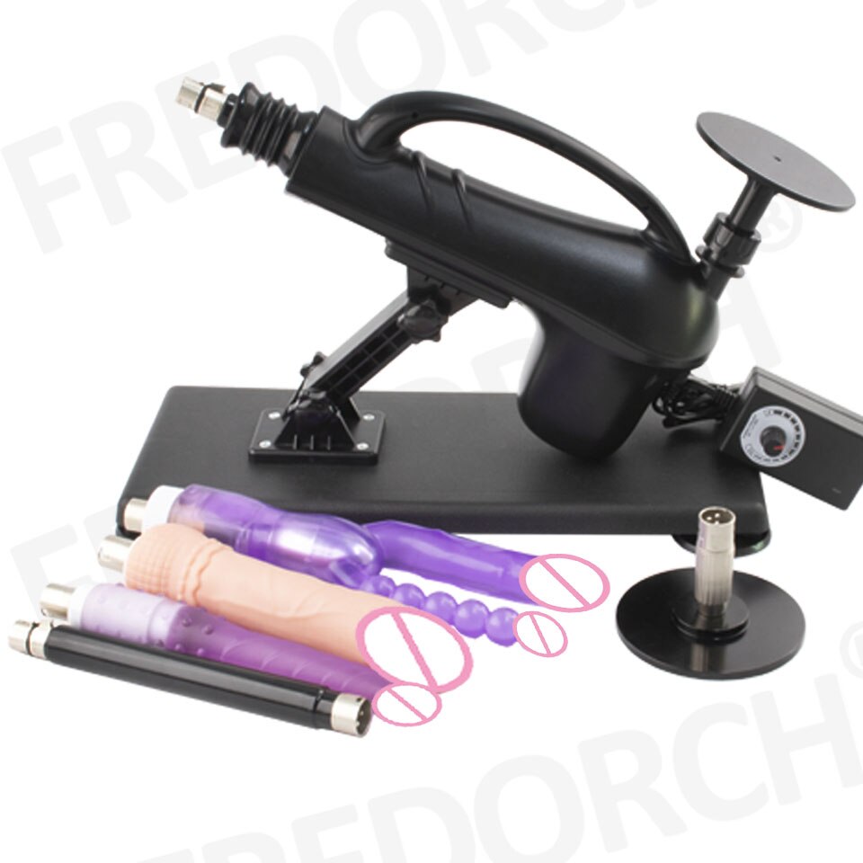 Fredorch New Automatic Sex Machine Sex Toys,Thrusting Machines for Men Women,Love Machine Device Gun with 3XLR dildo Attachments