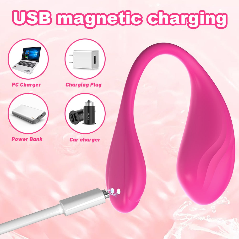 Wireless Sextoy Vibrating Egg Remote Vibrators Powerful App Control G Spot Dildo Vagina Massager Bluetooth For Women Clitoris 18